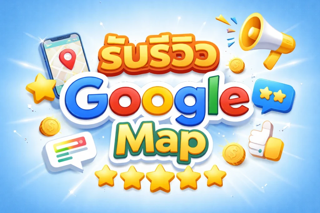 รับรีวิว Google Map